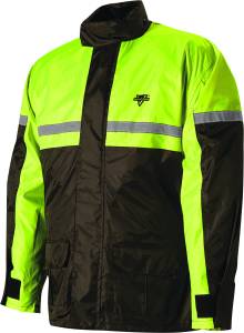 SR-6000 STORMRIDER RAIN SUIT BLACK/HI-VIS 2X