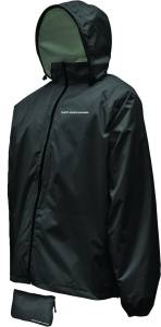 COMPACT RAIN JACKET BLACK 2X