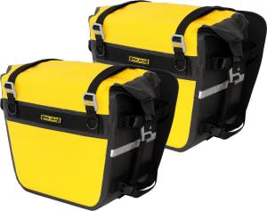 DELUXE ADV SADDLEBAGS YELLOW/BLACK SURVIVOR EDITION