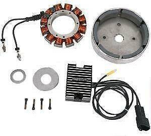 ALTERNATOR KIT RIGID MOUNT 4-SPEED 70-84