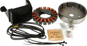 ALTERNATOR KIT RIGID MOUNT 4-SPEED 84-88