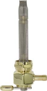 POWER-FLO PETCOCK 22MM RES POL BRASS `75-UP