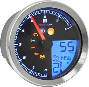 KOSO TNT-B GAUGE (SILVER) YAMAHA BOLT