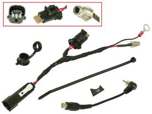 HEATED VISOR PLUG KIT S-D