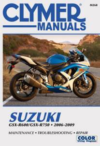 REPAIR MANUAL SUZ GSX-R600/750