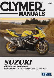 REPAIR MANUAL SUZ GSX-R 750