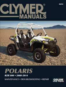 REPAIR MANUAL POLARIS RZR800