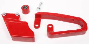 CHAIN SLIDER SET W/REAR SLIDER (RED)