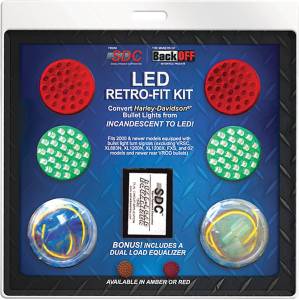 LED RETRO-FIT KIT RED REAR ONLY