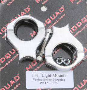 MQ LIGHT MNT 1.25" VERT MNT POL