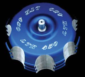 BILLET GAS CAP (BLUE LOGO)