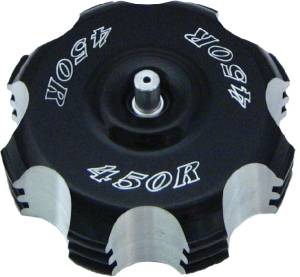 BILLET GAS CAP (BLACK LOGO)