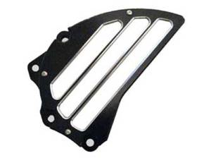 FRONT CHAIN GUARD (ANODIZED BLACK)