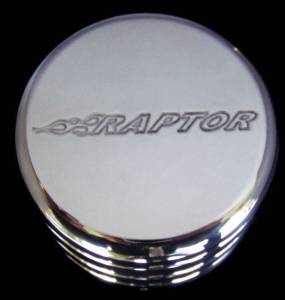 OIL FILTER COVER (BLACK W/LOGO )