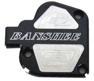 THROTTLE COVER (BLACK LOGO)