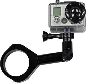 GO PRO CASE ADJUSTABLE MOUNT BLACK 1.75"