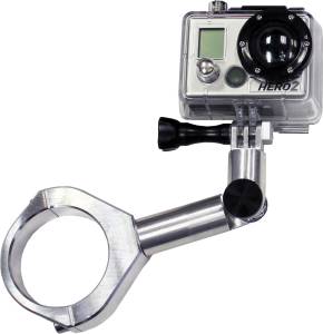 GO PRO CASE ADJUSTABLE MOUNT POLISHED 2.0"