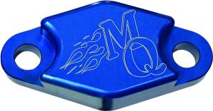 BRAKE BLOCK OFF PLATE (BLUE)