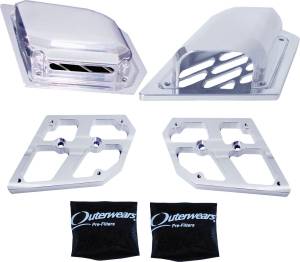 SIDE AIR SCOOP COVERS (POLISHED)