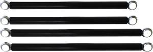 STANDARD REAR RADIUS RODS (BLACK)