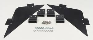 REAR DOOR TRIANGLE BLACK PAIR