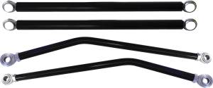 REAR CLEARANCE RADIUS ROD SET (BLACK)