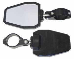 SIDE MIRROR BLACK 2.0" NO BEZEL PR