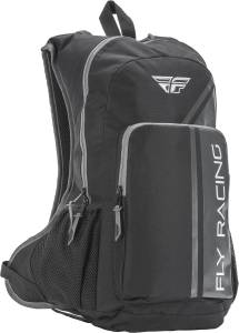 JUMP BACKPACK BLACK/GREY 18"X14"X6"