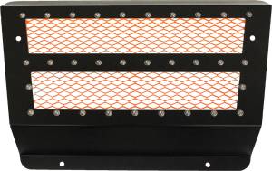 EXHAUST SHIELD (BLACK/ORANGE)