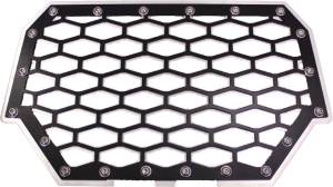 2-PANEL FRONT GRILL (BLACK/SILVER)