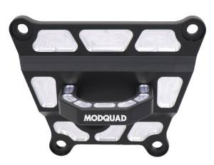 REAR DIFFERENTIAL PLATE W/HOOK BLACK POL