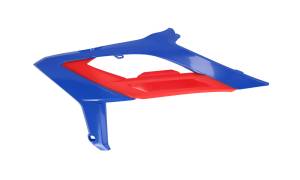 RADIATOR SHROUD BETA BLUE/RED