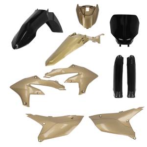 FULL PLASTIC KIT BLACK/GOLD YAM