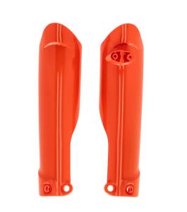 LOWER FORK COVER SET `16 ORANGE KTM