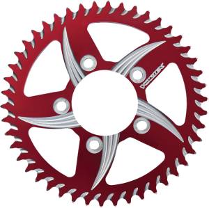 REAR CAT5 SPROCKET ALUMINUM 38T-520 RED DUC