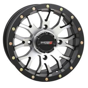 ST3 WHEEL 14X7 5+2 (+30MM) 4/156 MATTE MACHINED/BLACK