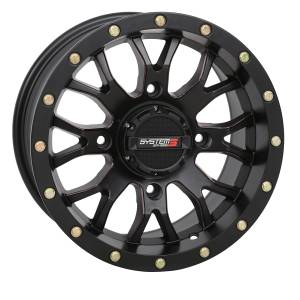 ST3 WHEEL 14X7 5+2 (+30MM) 4/110 MATTE BLACK