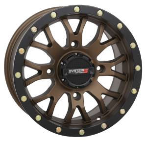 ST3 WHEEL 14X7 5+2 (+30MM) 4/110 MATTE BRONZE/BLACK