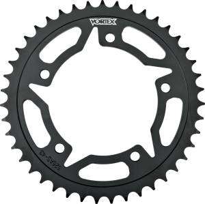 REAR SPROCKET STEEL 38T-520 BLK HON