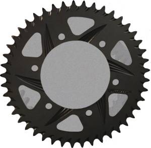 REAR F5 SPROCKET ALUMINUM 43T-520 BLK HC HON