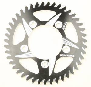 REAR CAT5 SPROCKET ALUMINUM 43T-530 BLK KAW