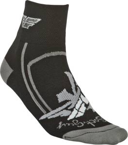 SHORTY SOCK BLACK/GREY L-X