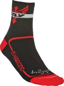 ACTION SOCK RED/BLACK S-M