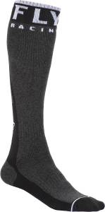 FLY MX PRO SOCKS THICK BLACK/DARK GREY LG/XL