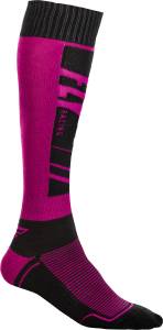 FLY MX SOCKS THIN BLUE/PURPLE YOUTH