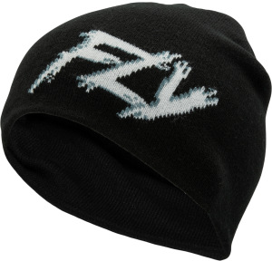 FLY FITTED BEANIE BLACK/GREY