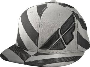 FAT STRIPE HAT BLACK/GREY L