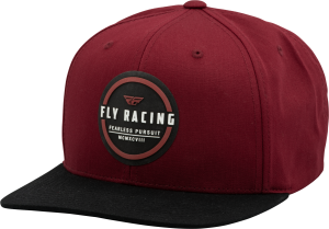 FLY JUMP HAT MAROON/BLACK