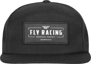 FLY MOTTO HAT BLACK