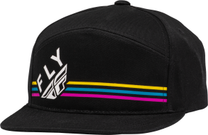 YOUTH FLY TRACK HAT BLACK/WHITE